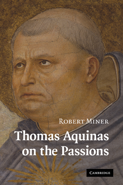Thomas Aquinas on the Passions