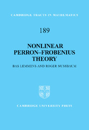 Nonlinear Perron–Frobenius Theory