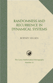 Randomness and Recurrence in Dynamical Systems