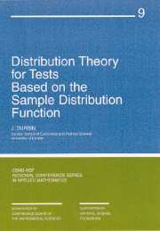 Distribution Theory for Tests Based on Sample Distribution Function