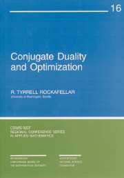 Conjugate Duality and Optimization