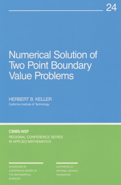 Numerical Solution of Two Point Boundary Value Problems
