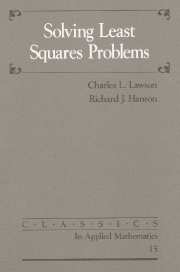 Solving Least Squares Problems