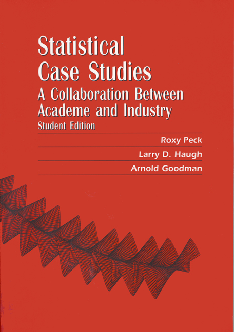 Statistical Case Studies