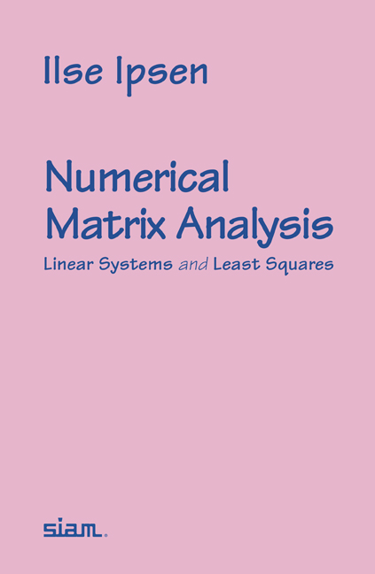 Numerical Matrix Analysis