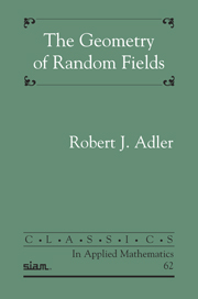 The Geometry of Random Fields