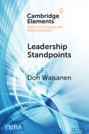 Leadership standpoints : a practical framework for the next generation of nonprofit leaders cover