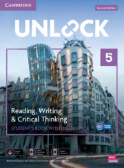 Picture of Unlock Level 5 Reading, Writing and Critical Thinking Student's Book with Digital Pack