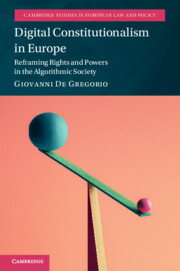 Cambridge Studies in European Law and Policy