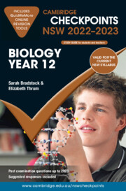 Picture of Cambridge Checkpoints NSW Biology Year 12 2022–2023