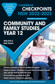 Picture of Cambridge Checkpoints NSW Community and Family Studies Year 12 2022–2023