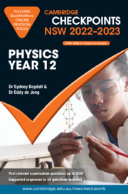 Picture of Cambridge Checkpoints NSW Physics Year 12 2022–2023