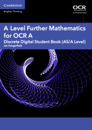 for OCR A Discrete Digital Student Book (AS/A Level) School Site Licence (1 Year)