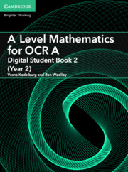 for OCR Digital Student Book 2 (AS/Year 1) School Site Licence (1 Year)