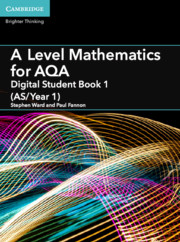 for AQA Digital Student Book 1 (AS/Year 1) School Site Licence (1 Year)