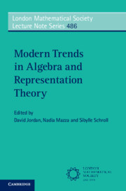 Modern Trends in Algebra and Representation Theory