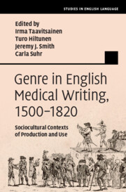 Genre in English Medical Writing, 1500–1820