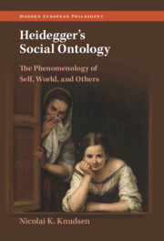 Heidegger’s Social Ontology. The Phenomenology of Self, World, and Others Couverture du livre