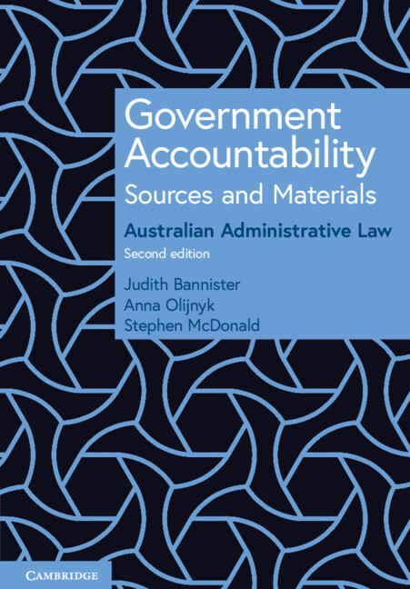 Government Accountability Sources And Materials