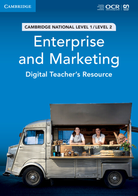 Cambridge National in Enterprise and Marketing Digital Teacher's Resource (1 Year Site Licence)