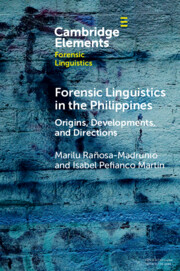 Forensic Linguistics in the Philippines