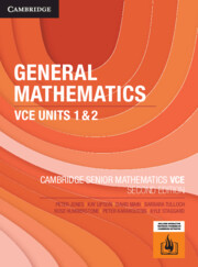 Picture of General Mathematics VCE Units 1&2 (print and digital)