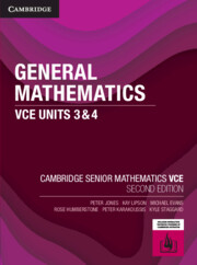 Picture of General Mathematics VCE Units 3&4