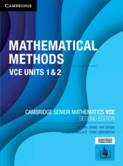 Picture of Mathematical Methods VCE Units 1&2