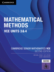 Picture of Mathematical Methods VCE Units 3&4