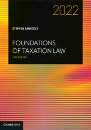 Foundations of Taxation Law 2022