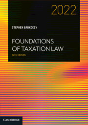 Picture of Foundations of Taxation Law 2022