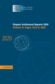 Dispute Settlement Reports 2020