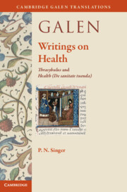 Galen: Writings on Health