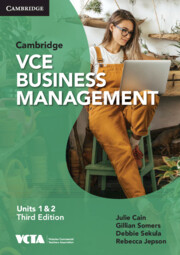 Picture of Cambridge VCE Business Management Units 1&2