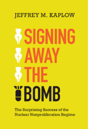 Signing Away the Bomb