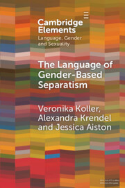 The Language of Gender-Based Separatism