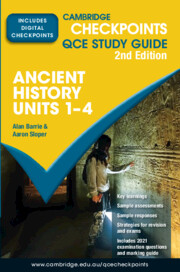 Picture of Cambridge Checkpoints QCE Ancient History Units 1-4