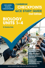 Picture of Cambridge Checkpoints QCE Biology Units 1-4