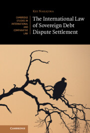 The International Law of Sovereign Debt Dispute Settlement