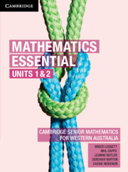 Picture of Mathematics Essential Units 1&2 for Western Australia (print and digital)