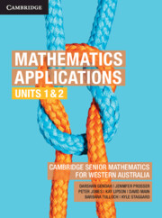 Picture of Mathematics Applications Units 1&2 for Western Australia (print and digital)