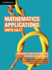 Picture of Mathematics Applications Units 3&4 for Western Australia (print and digital)