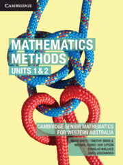 Picture of Mathematics Methods Units 1&2 for Western Australia (print and digital)