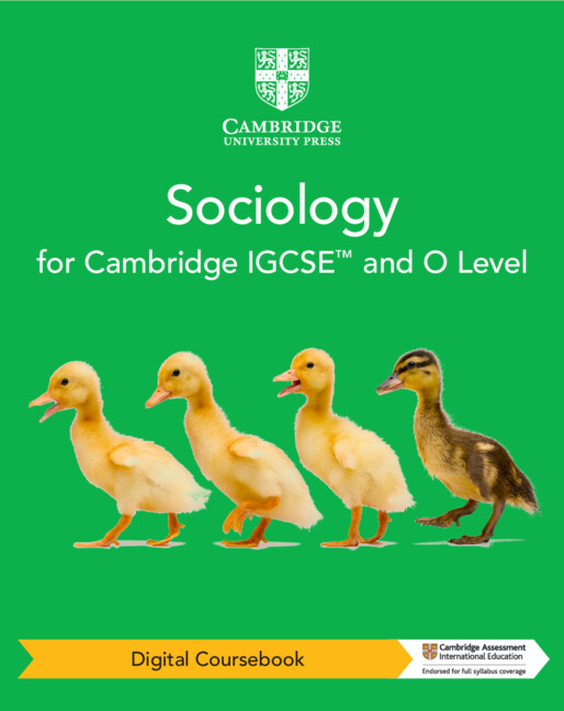 Cambridge IGCSE™ and O Level Sociology Digital Coursebook (2 Years)