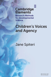 Elements in Research Methods for Developmental Science