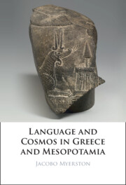 Language and Cosmos in Greece and Mesopotamia