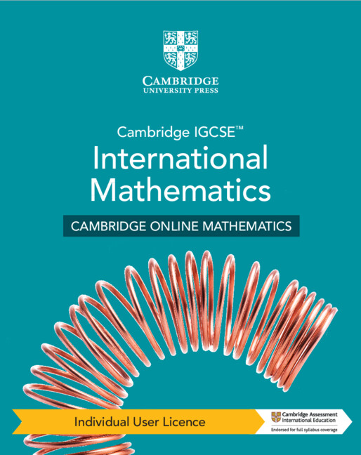 Cambridge IGCSE™ International Mathematics Cambridge Online Mathematics Course - Individual User Licence (1 Year Access)