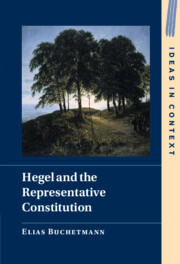 Hegel and the Representative Constitution