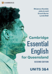 Cambridge Essential English for Queensland Units 3&4 Digital Code