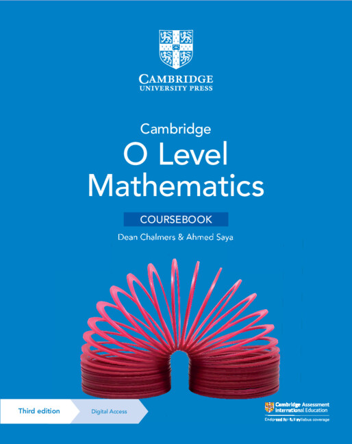 Cambridge O Level Mathematics Coursebook - Digital Version (3 Years' Access)